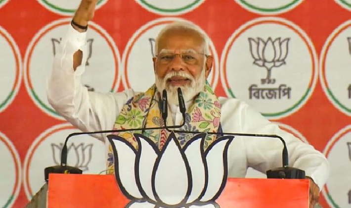 बंगाल में पीएम ने दी छह गारंटी; 'सबका साथ, सबका विकास और लुटेरों का हिसाब