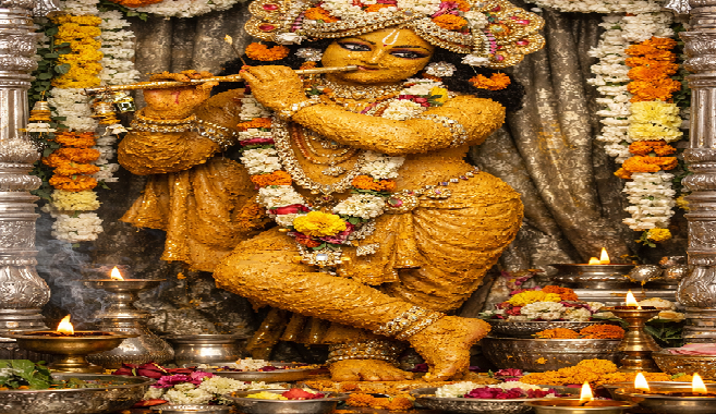 शरीर पर लगेगा सुगंधित लेप: अक्षय तृतीया पर बांके बिहारी ठाकुर जी के सर्वांग दर्शन