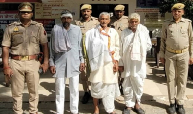 बरसाना में खूनी संघर्ष मामले में अस्पताल से तीन आरोपी गिरफ्तार