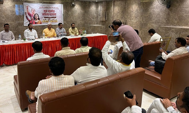 महिला आरक्षण जैसे महत्वपूर्ण मुद्दे पर समर्थन न देकर विपक्ष ने महिलाओं के साथ किया अन्याय: जसवंत सैनी