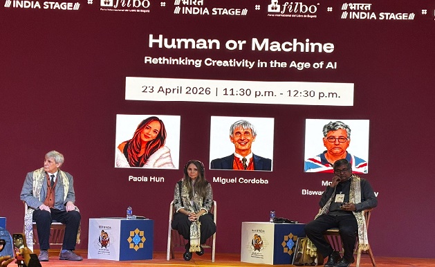 भारतीय सभ्यता से एआई तक : बोगोटा अंतर्राष्ट्रीय पुस्तक मेला 2026 में भारत पवेलियन में चर्चाओं का नेतृत्व