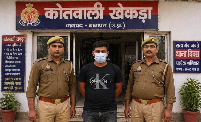 गौरक्षक बनकर पशु व्यापारी से अवैध वसूली, पुलिस ने आरोपी किया गिरफ्तार