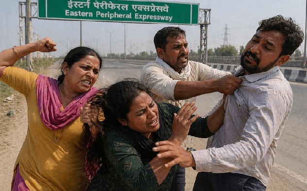 मजदूरी विवाद में मारपीट, ठेकेदार का पक्ष लेने आई महिला भी पिटी
