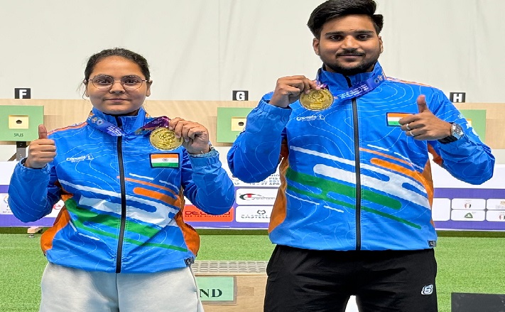 विदेशी धरती पर वंशिका व चिराग शर्मा ने बनाया विश्व रिकॉर्ड , जीता स्वर्ण