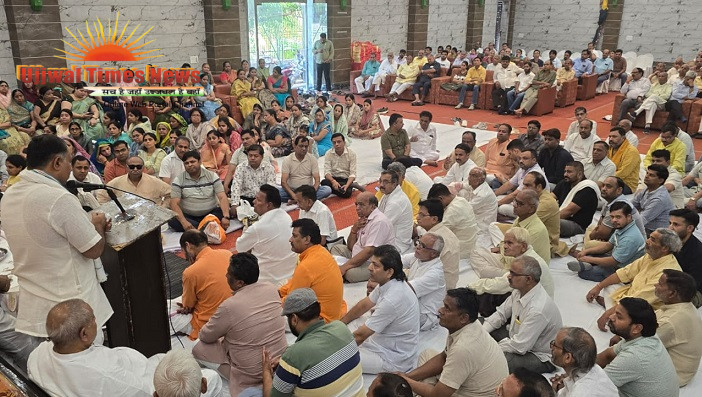 भाजपा के वरिष्ठ नेता राकेश सिंघल की तेरहवीं पर पार्टी तथा समाज के लिए की गई सेवाओं को किया याद