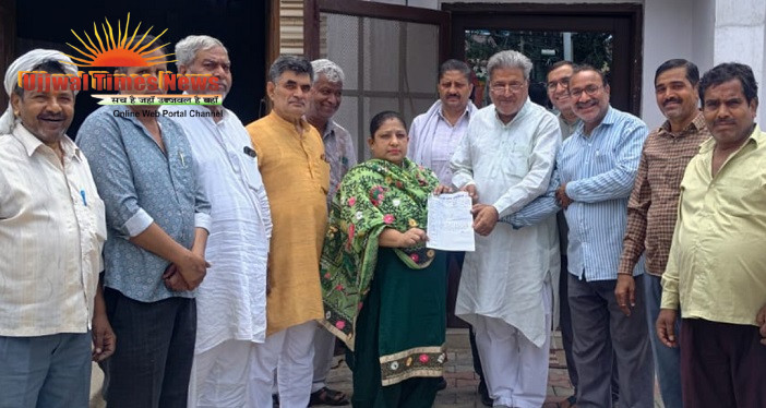 भवन कर, जलकर में बेतहाशा बढ़ोतरी वापस ली जाए, अभिमन्यु गुप्ता के नेतृत्व में सौंपा ज्ञापन