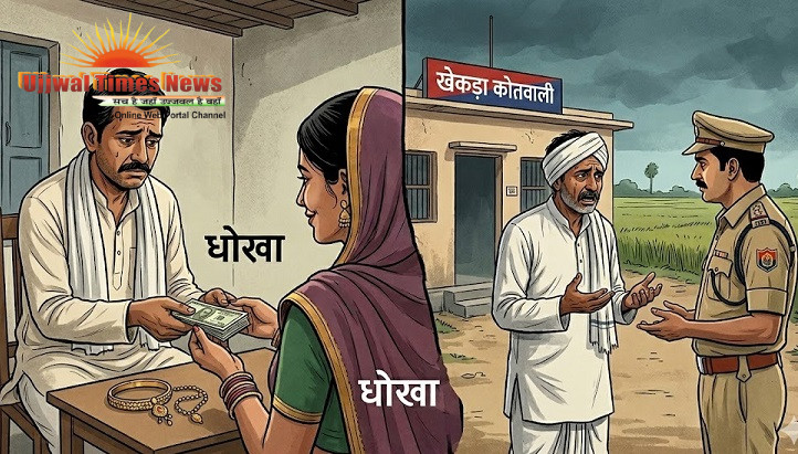 शादी का झांसा देकर किसान से लाखों की ठगी, महिला समेत दो पर आरोप