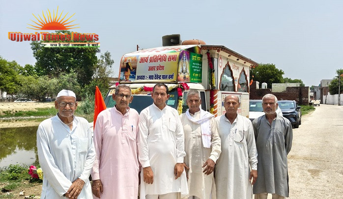 क्षेत्र के आधा दर्जन गांवों में संपर्क कर बताया कि,संस्कार शिविर विद्यार्थियों के लिए निर्माण की कुंजी
