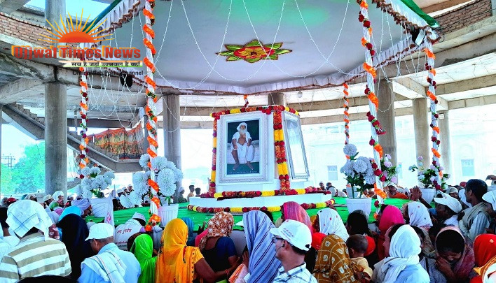 जयगुरुदेव आश्रम में चल रहे चौदहवें वार्षिक भंडारा सत्संग मेला