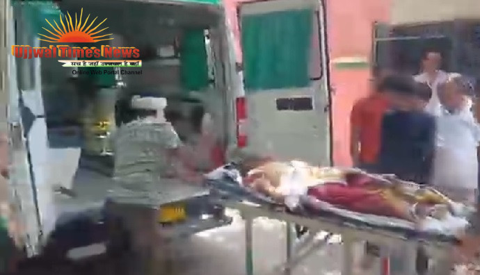 ट्रेन के पायेदान से पैर फिसलने से महिला का पैर कटा, गंभीर हालत , दिल्ली इलाज के लिए रैफर
