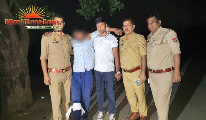 खेकड़ा पुलिस को मिली बड़ी कामयाबी :अंतर्जनपदीय क्राइम का कुख्यात अभियुक्त पुलिस मुठभेड़ में गिरफ्तार