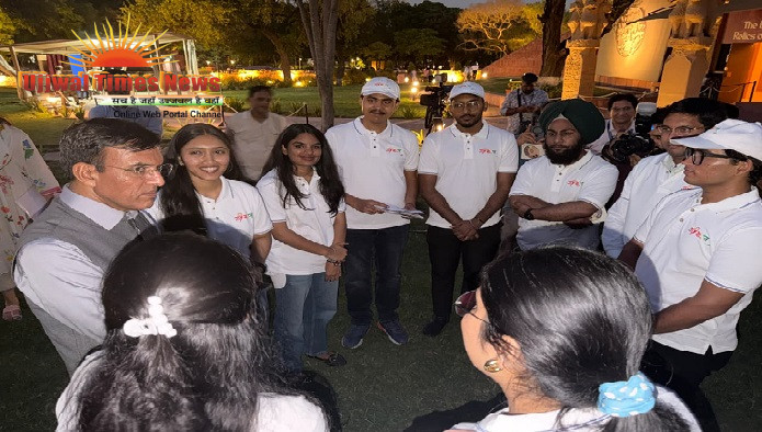 देश के टॉप यूथ आइकॉन में शामिल बागपत के अमन कुमार ने केंद्रीय मंत्री मनसुख मांडविया से किया संवाद, सौंपे 40 सुझाव