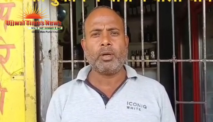 स्कार्पियो में आए तीन शातिर बदमाशों द्वारा शराब के ठेके पर गल्ला व शराब की चोरी घटना सीसीटीवी में कैद, पुलिस जांच में जुटी