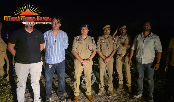 पुलिस मुठभेड़ में दो अंतर्राज्यीय वाहन चोर घायल, तीन चोरी की बाइक और तमंचे बरामद