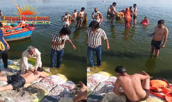 केशी घाट पर बड़ा हादसा टला: नाविकों ने यमुना में डूब रहे छह श्रद्धालुओं की बचाई जान
