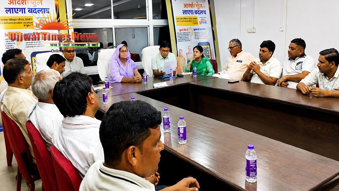 नगर पालिका बोर्ड बैठक में तीन करोड़ के विकास प्रस्ताव मंजूर,तीन वर्ष की उपलब्धियों का उल्लेख