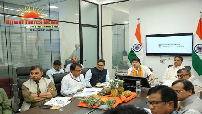 ज्योतिरादित्य एम. सिंधिया ने 236 करोड़ रुपये के त्रिपुरा क्वीन पाइनएप्पल मिशन का शुभारंभ किया