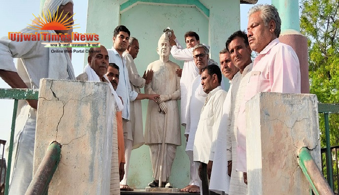 भारत रत्न चौ चरण सिंह की पुण्यतिथि की पूर्व संध्या पर रंछाड़ गांव में हुआ कार्यक्रम