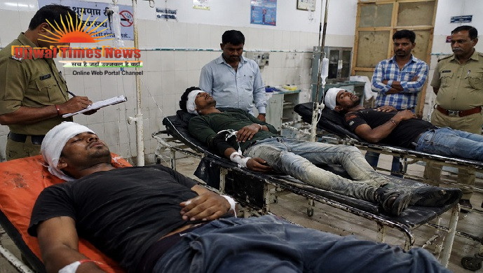 आपसी विवाद में जमकर मारपीट, तीन युवक घायल,पुलिस ने घायलों को अस्पताल भेजा, आरोपियों की तलाश शुरू