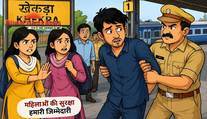रेलवे स्टेशन पर महिलाओं से अभद्रता करने वाला युवक गिरफ्तार
