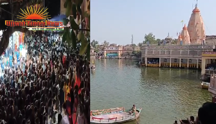 अधिक मास में पूर्णमासी पर गोवर्धन में उमड़ा श्रद्धालुओं का जन सैलाब
