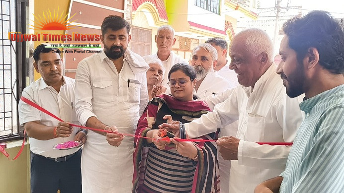 लहोड्डा गाँव के निशुल्क स्वास्थ्य शिविर में 215 रोगियों की हुई जांच