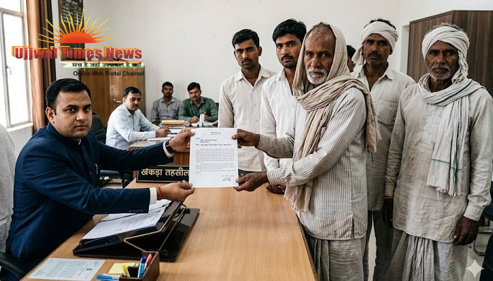 आवारा पशुओं से फसल बर्बादी पर किसानों का फूटा गुस्सा, एसडीएम को सौंपा शिकायती पत्र