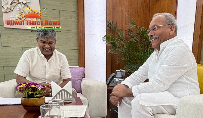 जनपद के विकास को नई रफ्तार हेतु सांसद ने की एनएचएआई चेयरमैन से वार्ता