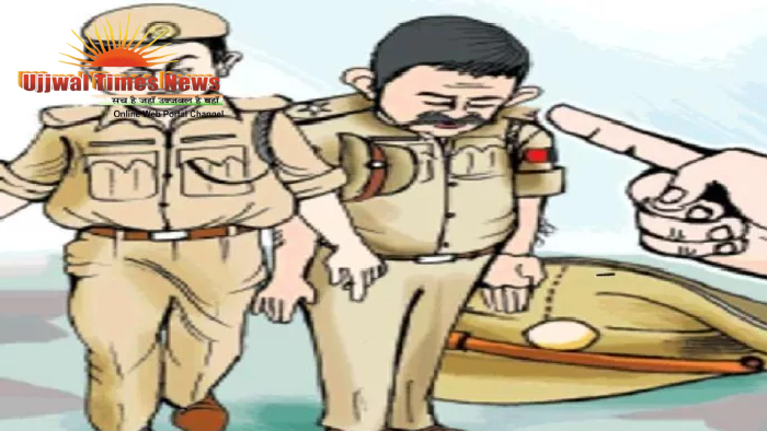 वृंदावन में बस प्रवेश के नाम पर कथित वसूली का मामला: दो मुख्य आरक्षक निलंबित, विभागीय जांच शुरू