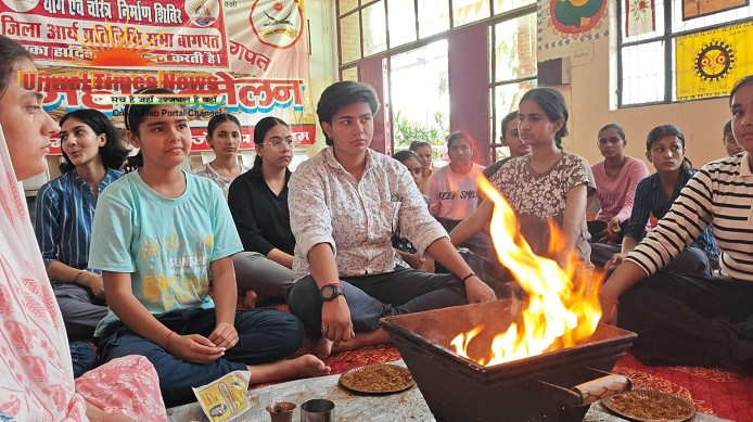 बेटियों के लिए संस्कार शिविर ; राष्ट्र निर्माण में नारी शक्ति निभा रही हैं महत्वपूर्ण भूमिका : रवि शास्त्री