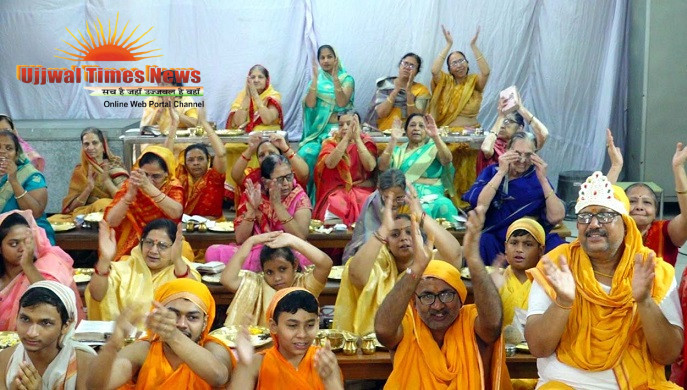 जगमग रोशनी और भक्तिमय माहौल के बीच संपन्न हुआ महावीर जैन मंदिर का 40 वां स्थापना महोत्सव