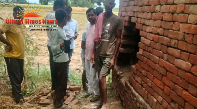 नकब लगाकर घर से 45 हजार रुपये नकद समेत लाखों के जेवर चोरी, गांव में दहशत का माहौल