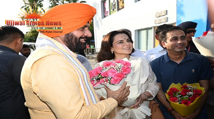 Hon’ble Haryana CM Nayab Singh Saini Congratulates Kangana Ranaut for Bharat Bhhagya Viddhaata Declares the Film Tax-Free in the State