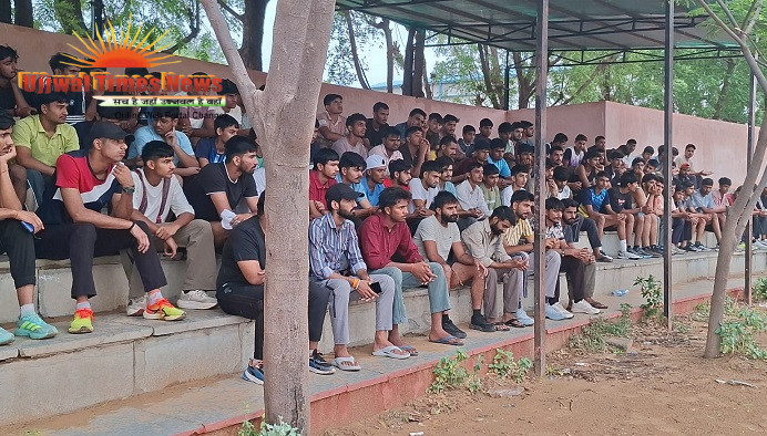 स्वर्ण जयंती स्टेडियम झुन्झुनू में जनजागरूकता कार्यक्रम आयोजित, युवाओं को साइबर सुरक्षा एवं सामाजिक सरोकारों के प्रति किया जागरूक