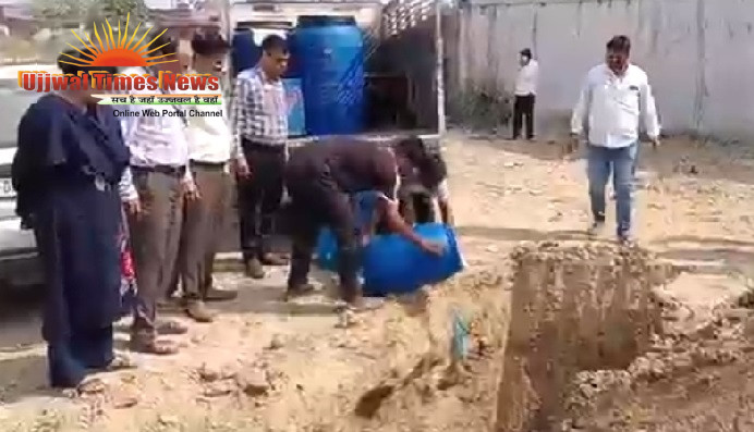 बडौत क्षेत्र में दुकानों पर की जानी थी सप्लाई, खाद्य विभाग ने ठिकाने लगाई