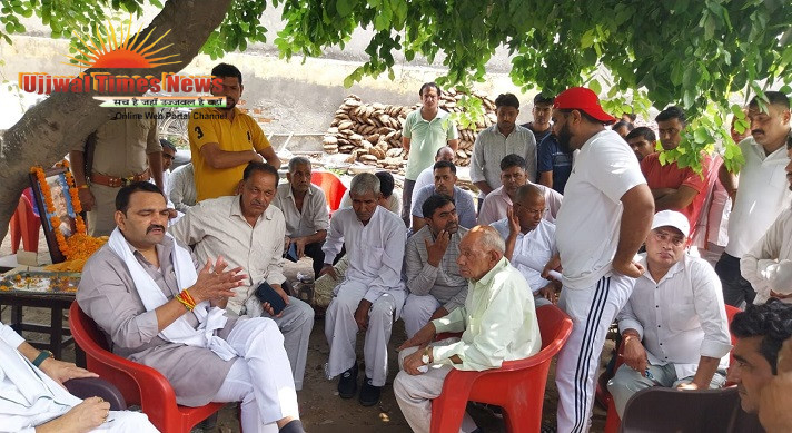 पंकज धामा की तेरहवीं पर उमड़ा जनसैलाब, पुलिस कार्रवाई पर उठे सवाल