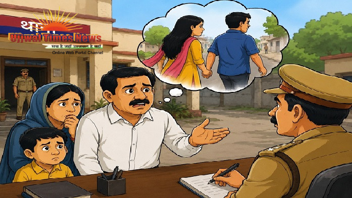 नाबालिग बेटी को बहला-फुसलाकर ले जाने का आरोप, पिता ने पुलिस से लगाई गुहार