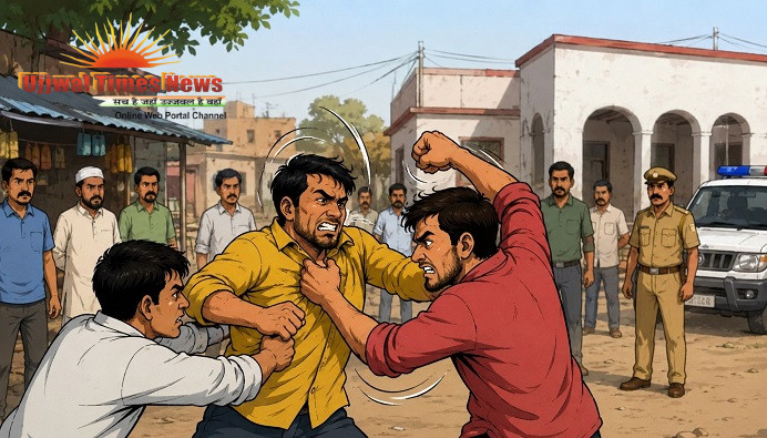 बड़ागांव में दो पक्षों में खूनी संघर्ष, दोनों ने कोतवाली पहुंचकर दी तहरीर