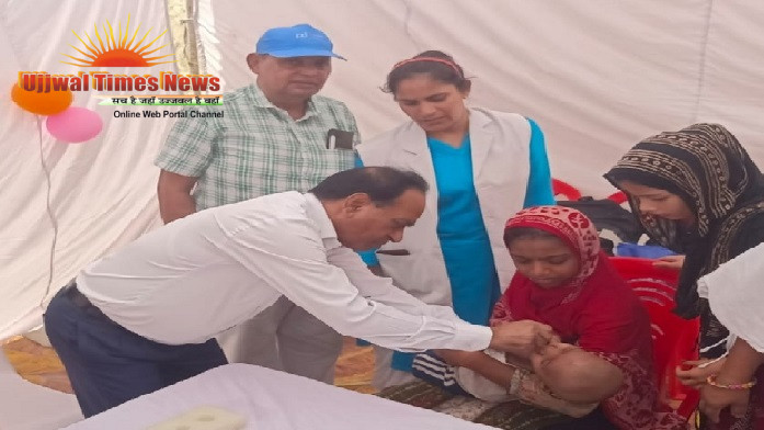 पल्स पोलियो अभियान का आगाज, पहले दिन 56 हजार से अधिक बच्चों को पिलाई गई ‘दो बूंद जिंदगी की'