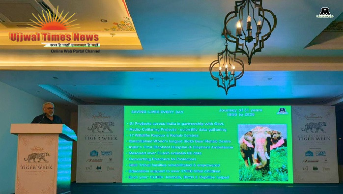 WILDLIFE SOS HONOURED WITH THE PRESTIGIOUS TIGER PROTECTION & ANTI-POACHING EXCELLENCE AWARD AT INTERNATIONAL TIGER WEEK 2026 