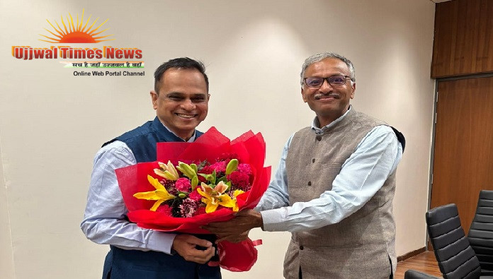 राजस्थान के मुख्य सचिव वी. श्रीनिवास ने दिल्ली में केंद्रीय अधिकारियों से की महत्वपूर्ण बैठकें