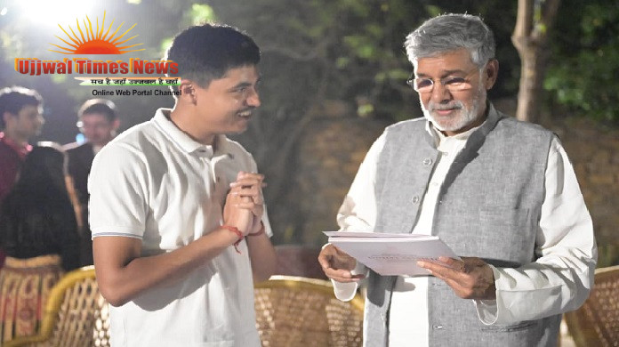 युवाओं को आगे बढ़ाने के मिशन में जुटे अमन, नोबेल विजेता कैलाश सत्यार्थी ने सराहा