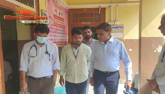 जिला कलक्टर डॉ अरुण गर्ग ने मलसीसर एसडीएच अस्पताल का किया औचक निरीक्षण, व्यवस्थाओं का लिया जायजा