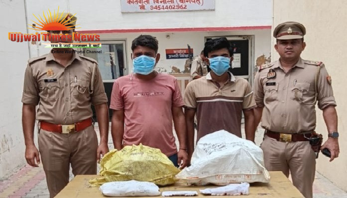 महाविद्यालय तथा ट्यूबवेल में हुई चोरी की दो घटनाओं का खुलासा, चोरी का सामान बरामद; दो आरोपी गिरफ्तार
