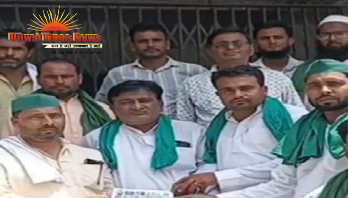 भाकियू स्वतंत्र संग्राम के भारत बचाओ मोर्चा द्वारा भारत- अमेरिका व्यापार समझौते का विरोध