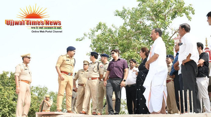 मंडलायुक्त मेरठ द्वारा कांवड मेले की तैयारियों का किया निरीक्षण, पुलिस उपमहानिरीक्षक भी रहे मौजूद