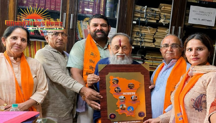 विश्व हिंदू महासंघ ने सुप्रीम कोर्ट के अधिवक्ता हरिशंकर जैन का किया सम्मान, सनातन विषयों पर हुई विस्तृत चर्चा