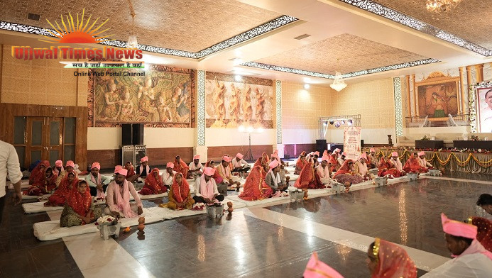 न्यारी मिसाल : मुख्यमंत्री सामूहिक विवाह में गूंजा 'आठवां वचन', सात फेरों के साथ 149 नवदंपतियों ने लिया समाज बदलने का संकल्प