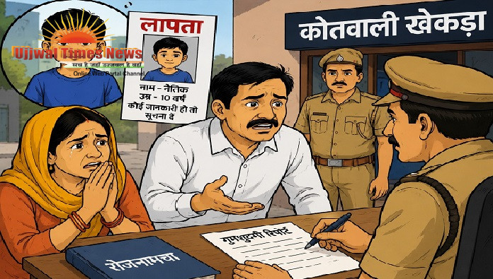 10 वर्षीय नैतिक संदिग्ध परिस्थितियों में लापता, परिजनों में मचा हड़कंप, पुलिस ने शुरू की तलाश
