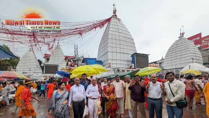 जमशेदपुर में अग्रवाल सम्मेलन के लिए अभिमन्यु गुप्ता के नेतृत्व में प्रतिनिधि रवाना, देवधर में बाबा बैद्यनाथ के किए दर्शन